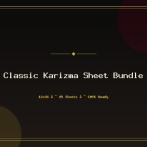 Classic Karizma Sheet Bundle