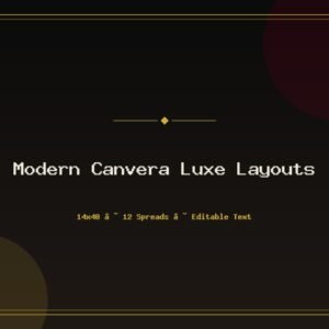 Modern Canvera Luxe Layouts