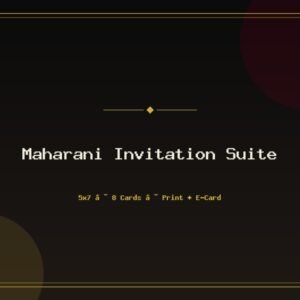 Maharani Invitation Suite