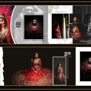 Bride Closeup PSD Template